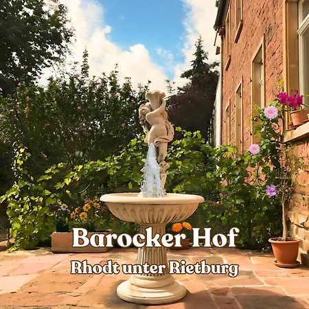 公寓 Barocker Hof Rhodt *